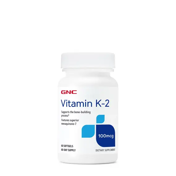 Vitamin K2 100 mcg për shëndetin e kockave dhe metabolizmin e kalciumit