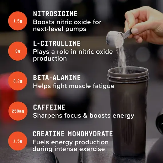 Beyond Raw LIT AF Pre-Workout Lemon Ice energji dhe performancë 20 porcione, 2 imazh