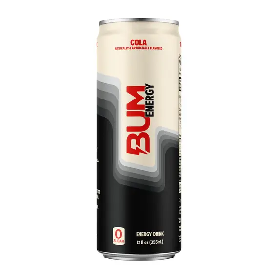 BUM Energy Cola pije energjike pa sheqer me kafeinë dhe Cognizin
