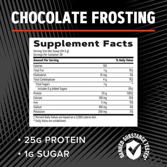 GNC AMP Pure Isolate Whey Protein Chocolate për rritje dhe rikuperim muskulor, 3 imazh