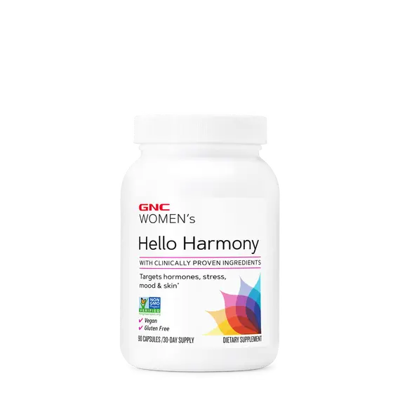 GNC Womens Hello Harmony suplement për balancë hormonale dhe humor, 3 imazh