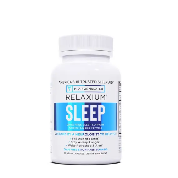 Relaxium Sleep suplement për gjumë të qetë dhe relaksim natyral