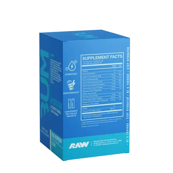 Hydration Electrolyte Formula Blue Raspberry hidratim me elektrolite dhe vitamina, 2 imazh