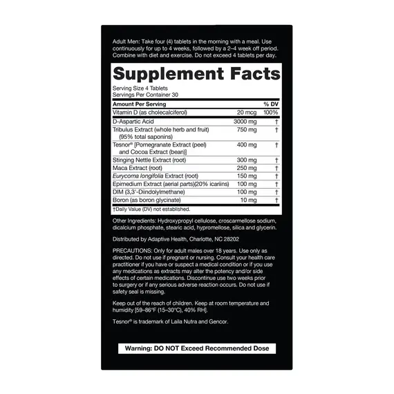 Nugenix Total-T Ultimate suplement për rritjen e testosteronit dhe forcës, 3 imazh