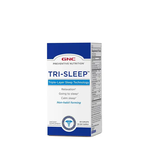 Tri Sleep suplement për gjumë të qetë dhe relaksim natyral