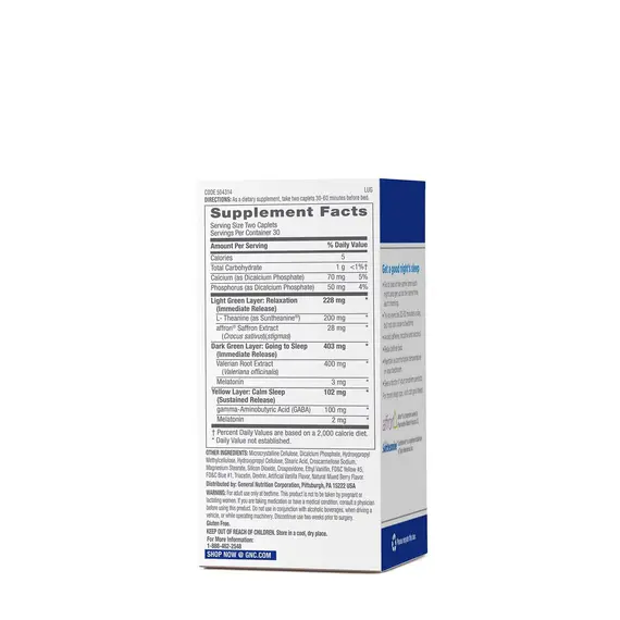 Tri Sleep suplement për gjumë të qetë dhe relaksim natyral, 3 imazh