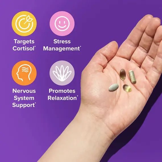 Women’s Stress Relief Vitapak për stres, energji dhe mirëqenie, 3 imazh