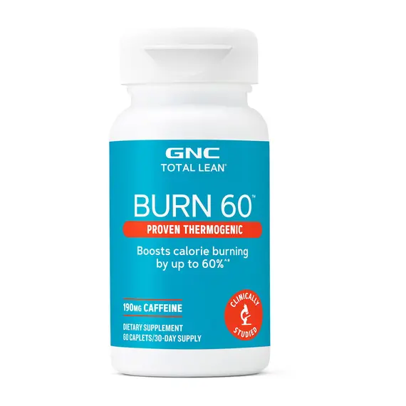 Total Lean Burn 60 thermogenic fat burner për metabolizëm dhe energji, 3 imazh