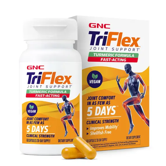 TriFlex Joint Support Turmeric Formula suplement për fleksibilitet dhe shëndet të nyjeve
