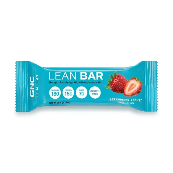 Layered Lean Bar Strawberry protein bar 16g proteinë snack fitnesi