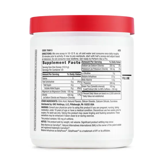 Pro Performance Pre Workout Watermelon për energji dhe performancë, 2 imazh