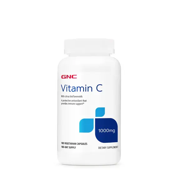 Vitamin C 1000mg me Bioflavonoide për imunitet dhe mbrojtje antioksiduese