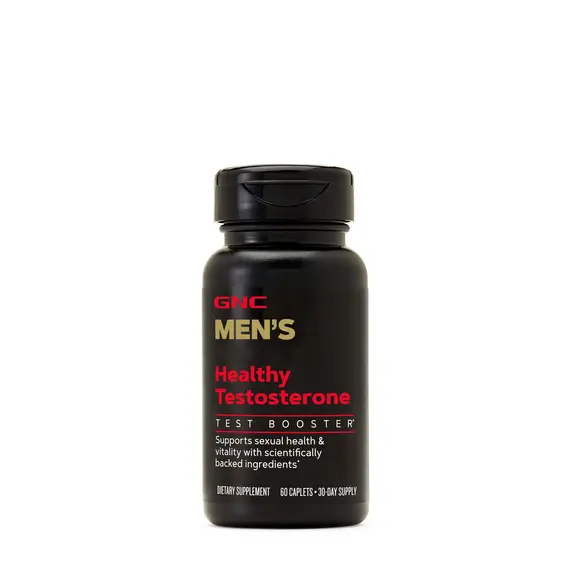 GNC Men’s Healthy Testosterone për energji dhe mbështetje hormonale