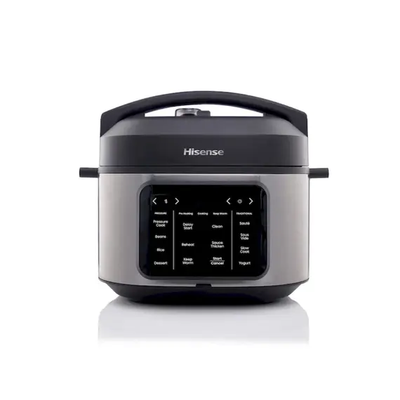 Gatues me Presion Hisense HMC6SBK 6L 1500W 10 Programe