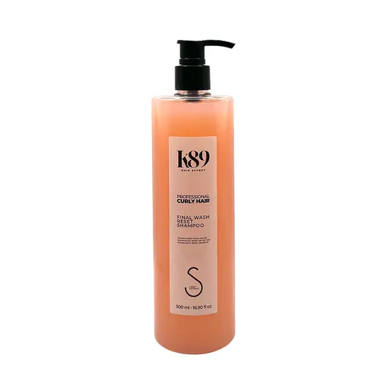 K89 Professional Curly Hair Final Wash-Reset Shampoo 500 ml