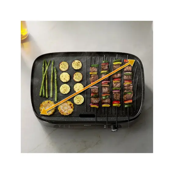 Grill Philips HD6210/90 2400W 210°C, 3 imazh