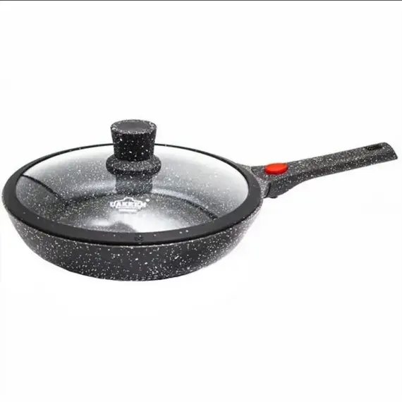 Set Tenxhere Mueller Premium 10Pcs Veshje Guri Induksion + Tigan Uakeen Germany VK-305 24cm 2L, 3 imazh