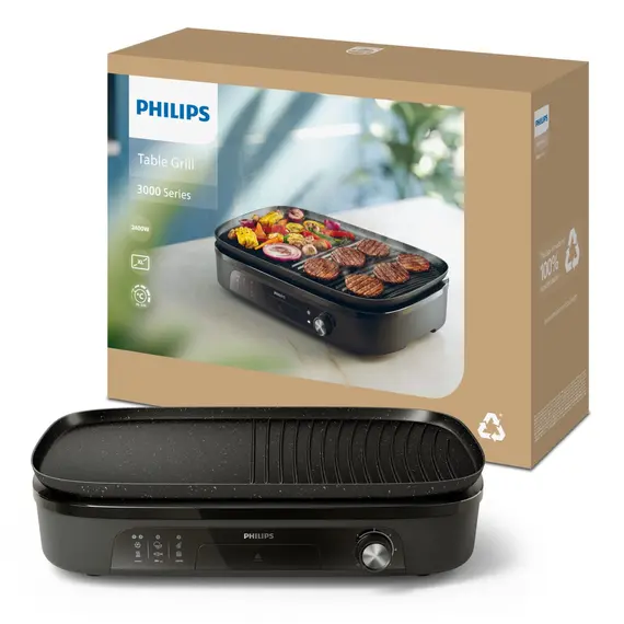 Grill Philips HD6210/90 2400W 210°C, 5 imazh