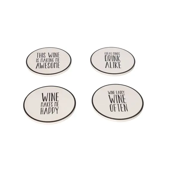 Coaster Set Porcelan