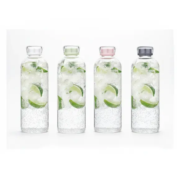 Shishe Qelqi për Pije 1L, 2 imazh