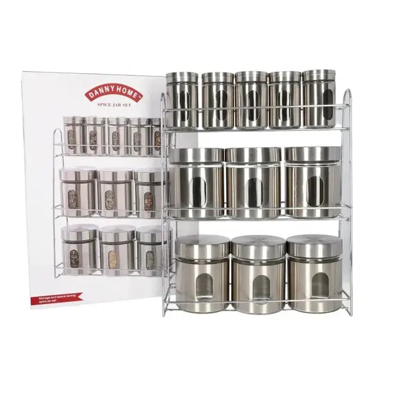 Mbajtëse Erëzash Set 8.5x10 cm 4.8x8.6 cm Xham