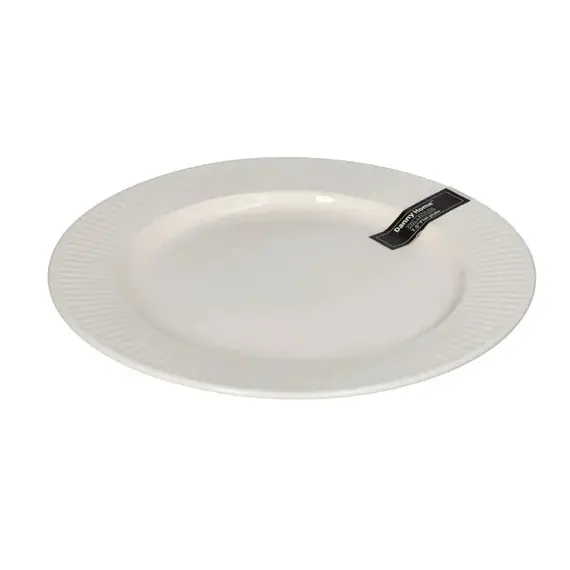 Pjatë 19 cm Bardhë Porcelan