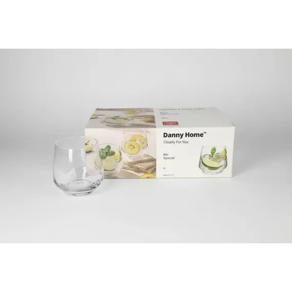 Gotë Whisky Set 6 Copë 9x7.4x5.4 cm 360 ml Xham