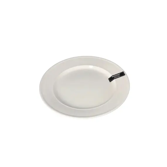 Pjatë 23 cm Bardhë Porcelan