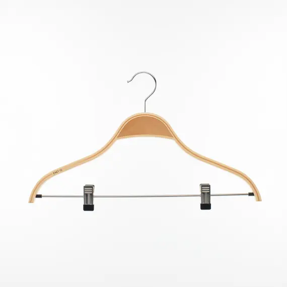 Varëse Rrobash Druri me Kapëse Metalike