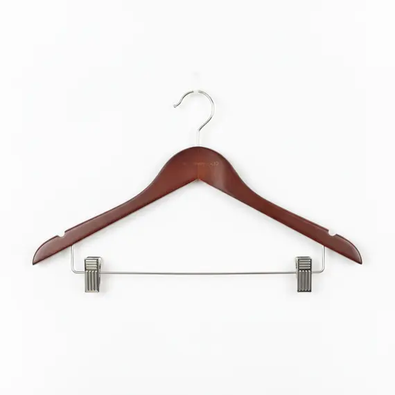 Varëse Rrobash Druri me Kapëse Metalike