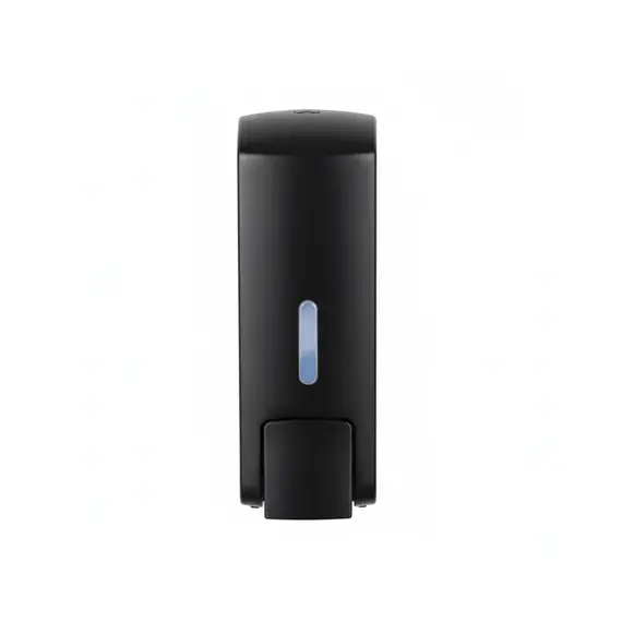 Dispenser Sapuni Plastik për Ngjitje në Mur i Zi