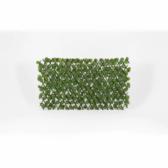 Bar Artificial Plastik Gardh 1.2 m me Lule Hibiskus të Mëdha