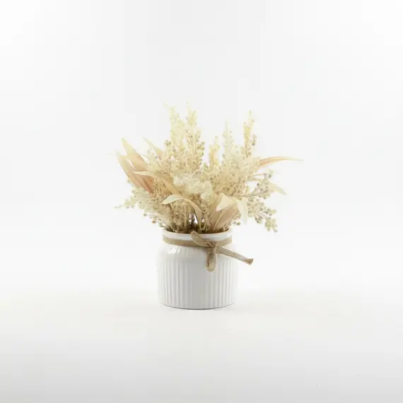 Lule Artificiale me Vazo Qeramike