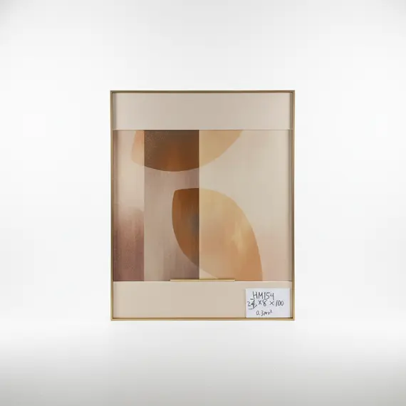 Kornizë Dekorative me Print Abstrakt PS me Efekt Ari 60x80 cm