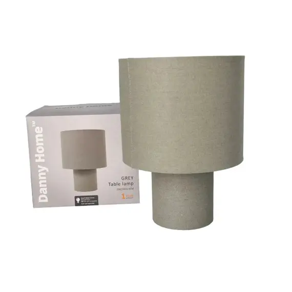 Abazhur Tavoline 23x23x31.5 cm Gri