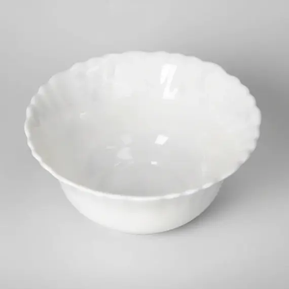 Tas 12.5x5 cm Bardhë Qelq Opal