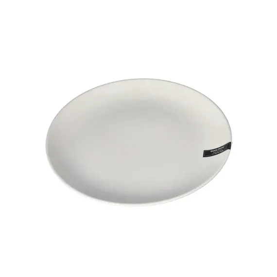 Pjatë 28x28x3 cm Porcelan Rreth i Bardhë