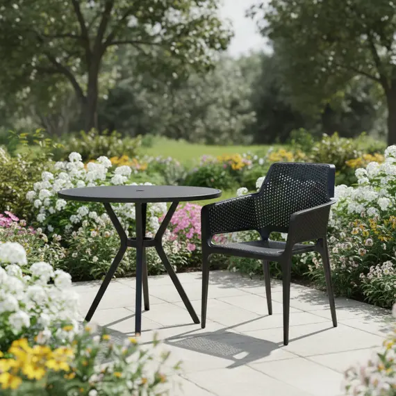 Karrige Outdoor plastike, 2 imazh