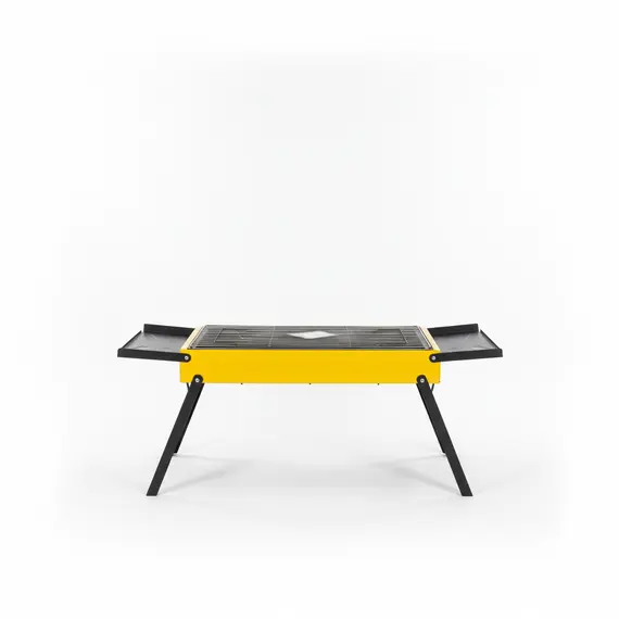 Zgarë barbekju portative me raft anësor për gatim në ambiente të jashtme