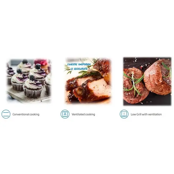 Furrë Inkaso Beko BBIE12300XD 72L A me SteamShine, 7 imazh