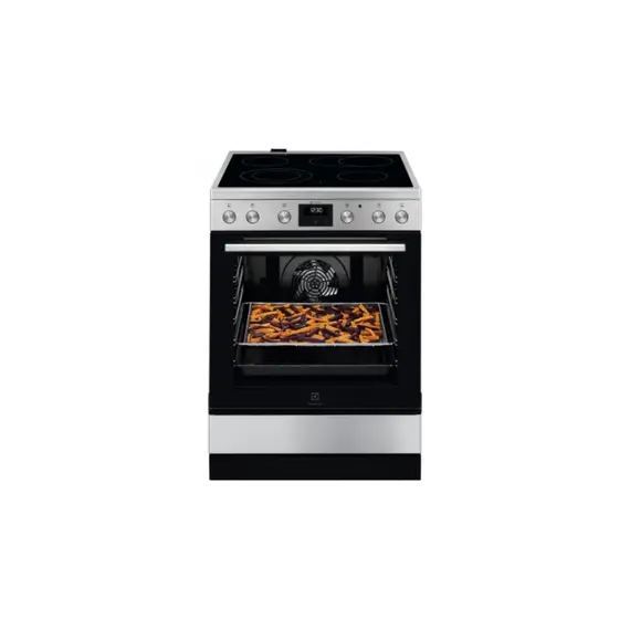 Sobe Electrolux LKR64022AX 60cm 4 Vatra Elektrike Furre me Ventilim Klasa A Inoks