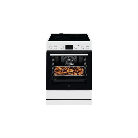 Sobe Electrolux LKR64022AW 60cm 4 Vatra Elektrike Furre me Ventilim Klasa A