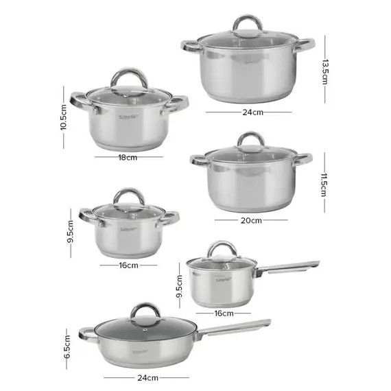 Seti i tenxhereve Zepter ZP-2666, 4 imazh