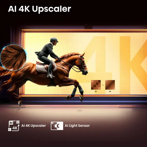 TV 65" Hisense 65A6Q 4K Smart TV LED VIDAA 2025, 3 imazh