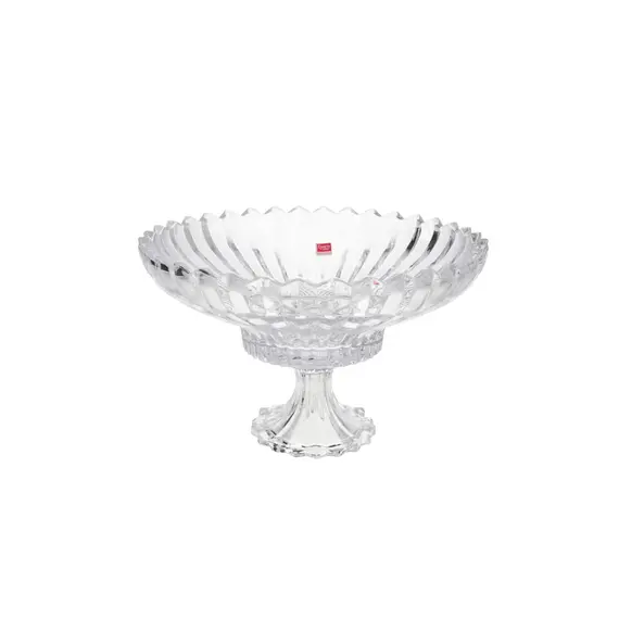Pjatë Frutash Rrethore / 31.1x19.5x12.2 cm / Kristali