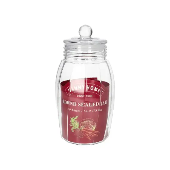 Kavanoz Konservimi / 1900ml / 9.1*25.6*10.7cm / Qelq