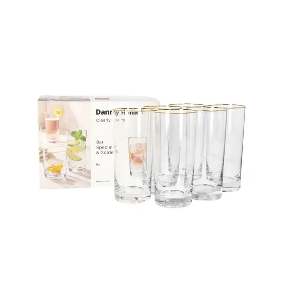 Gote / Set 6 cope / 16x7x6.3cm / 460ml / Xham