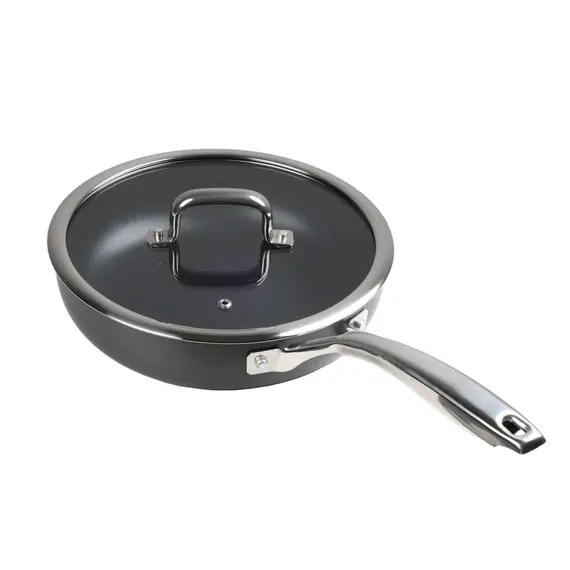 TIGAN I THELLE WOK ME KAPAK 28CM/ALUMINIUM