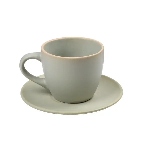 Filxhan Caji me Pjate / Set 6 cope / 220ml /- / Qeramike