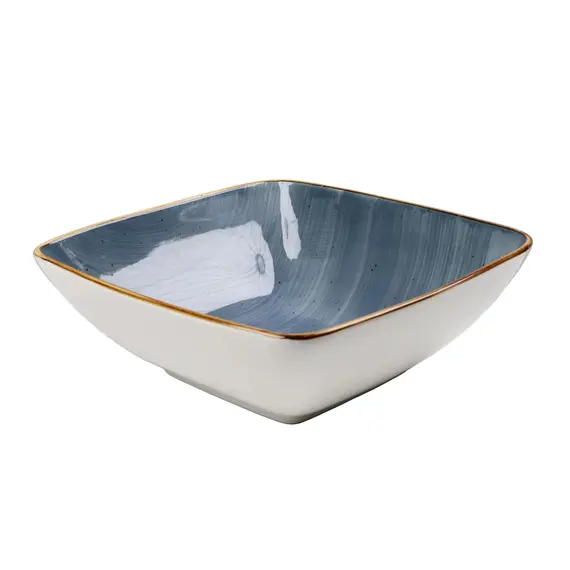 Tas i thelle / 23cm / Blu - Gold / Porcelan / Katrore